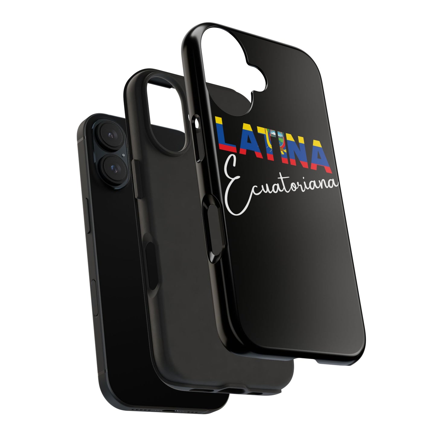 Latina Ecuatoriana Tough iPhone Case | Ecuador Latina Pride Protective Cover