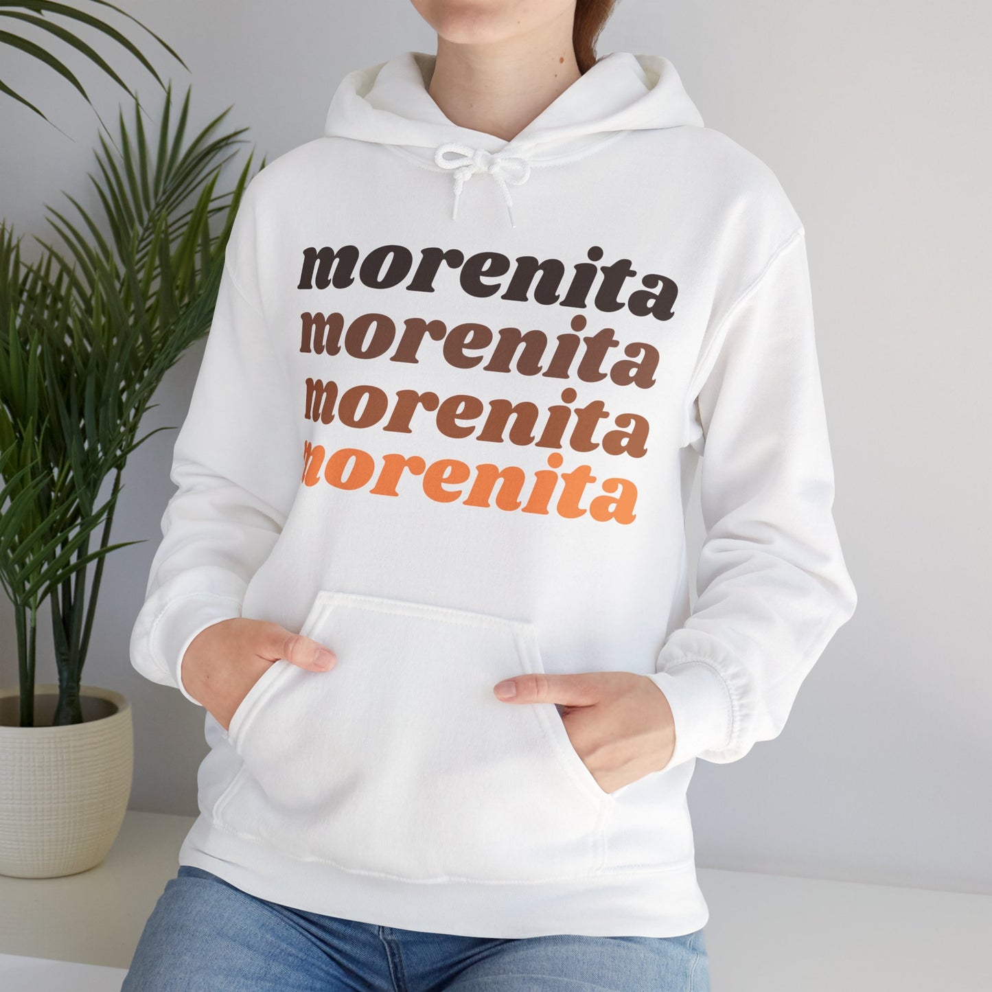 Morenita Hooded Sweatshirt | Latina Pride Empowerment Hoodie