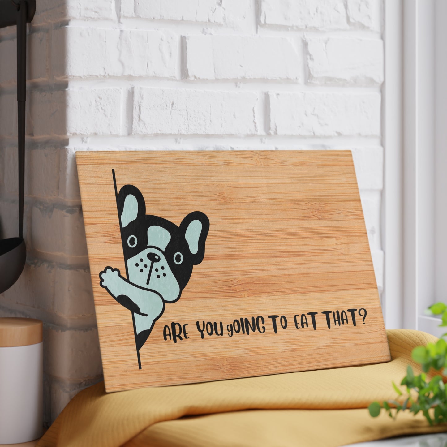 Humorous Dog-Themed Cutting Board: Perfect for Dog Lovers, Gifts for Home Chefs, Kitchen Decor, Housewarming Present, Pet Lover Gift
