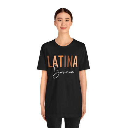Latina Boricua Shirt | Puerto Rico Latina Pride Graphic Tee for Women