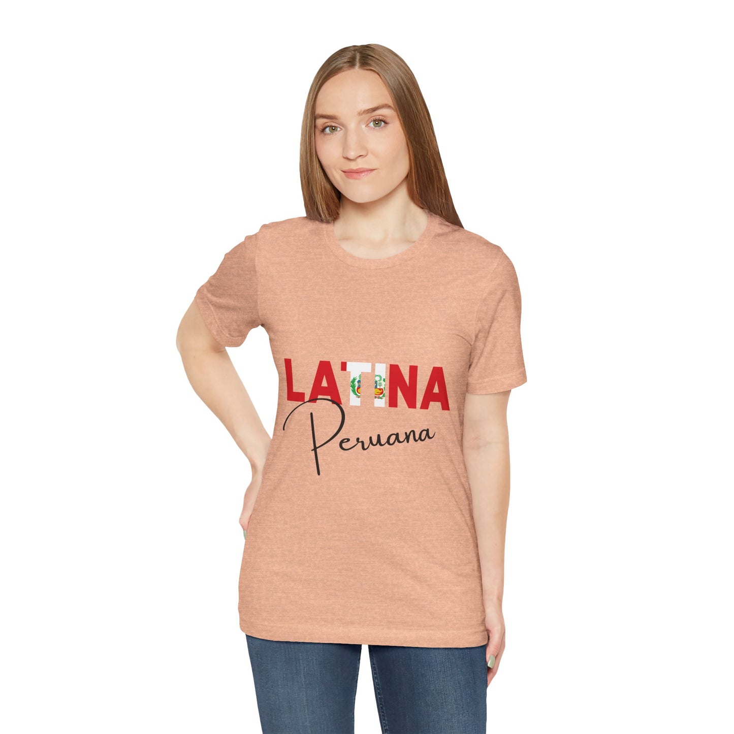 Latina Peruana, Shirts – Peru Latina Pride Graphic Tee for Women
