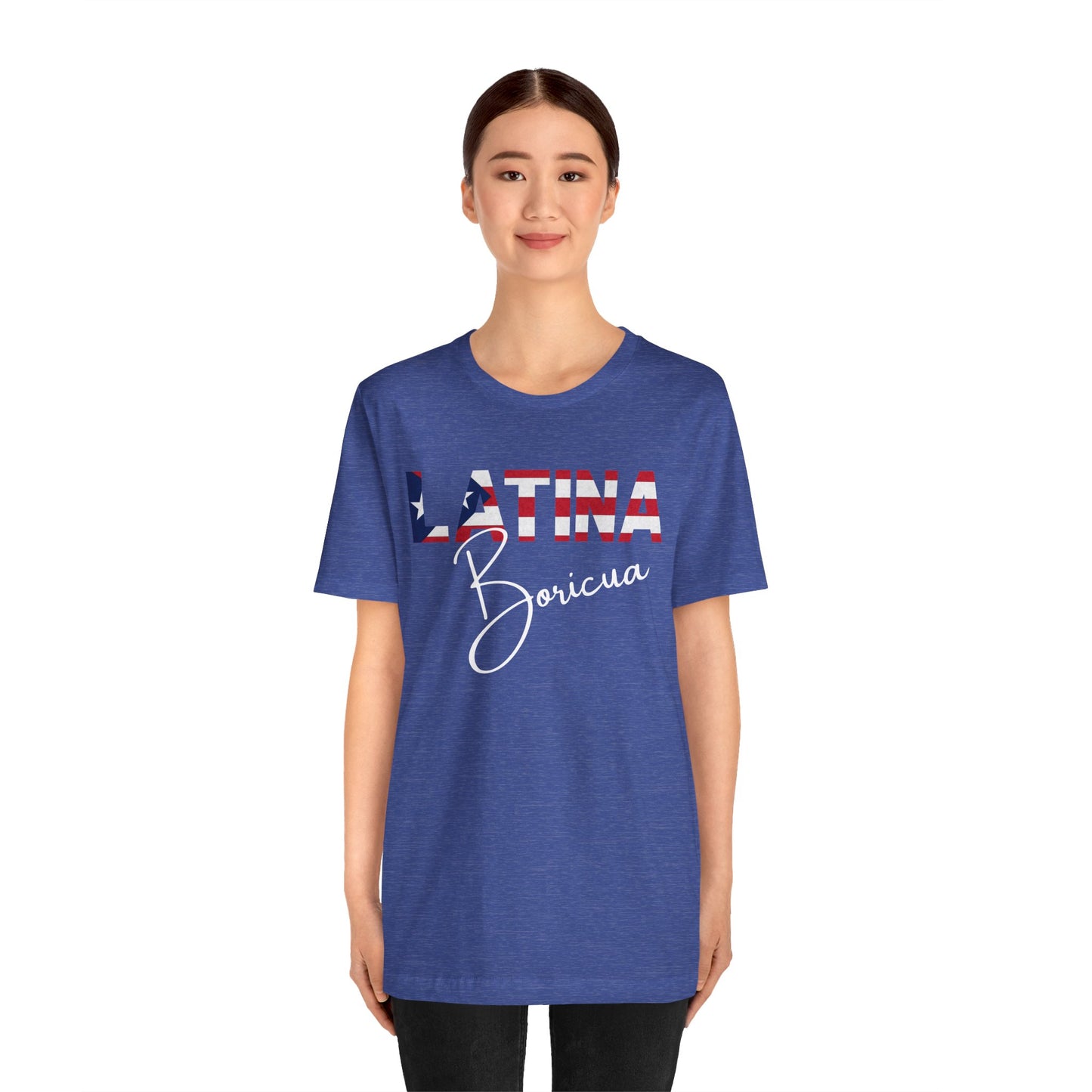 Latina Boricua Shirt | Puerto Rico Latina Pride Graphic Tee for Women