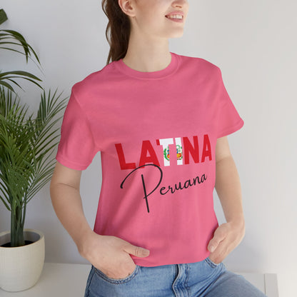 Latina Peruana, Shirts – Peru Latina Pride Graphic Tee for Women