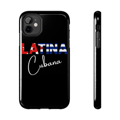 Latina Cubana Tough Phone Case | Cuba Latina Pride Protective Cover