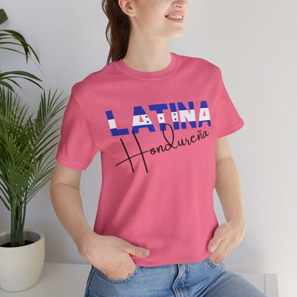 Latina Hondureña, Shirt - Honduras Latina Pride Graphic Tee for Women