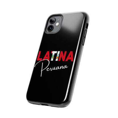 Latina Peruana Tough iPhone Case | Peru Latina Pride Protective Cover