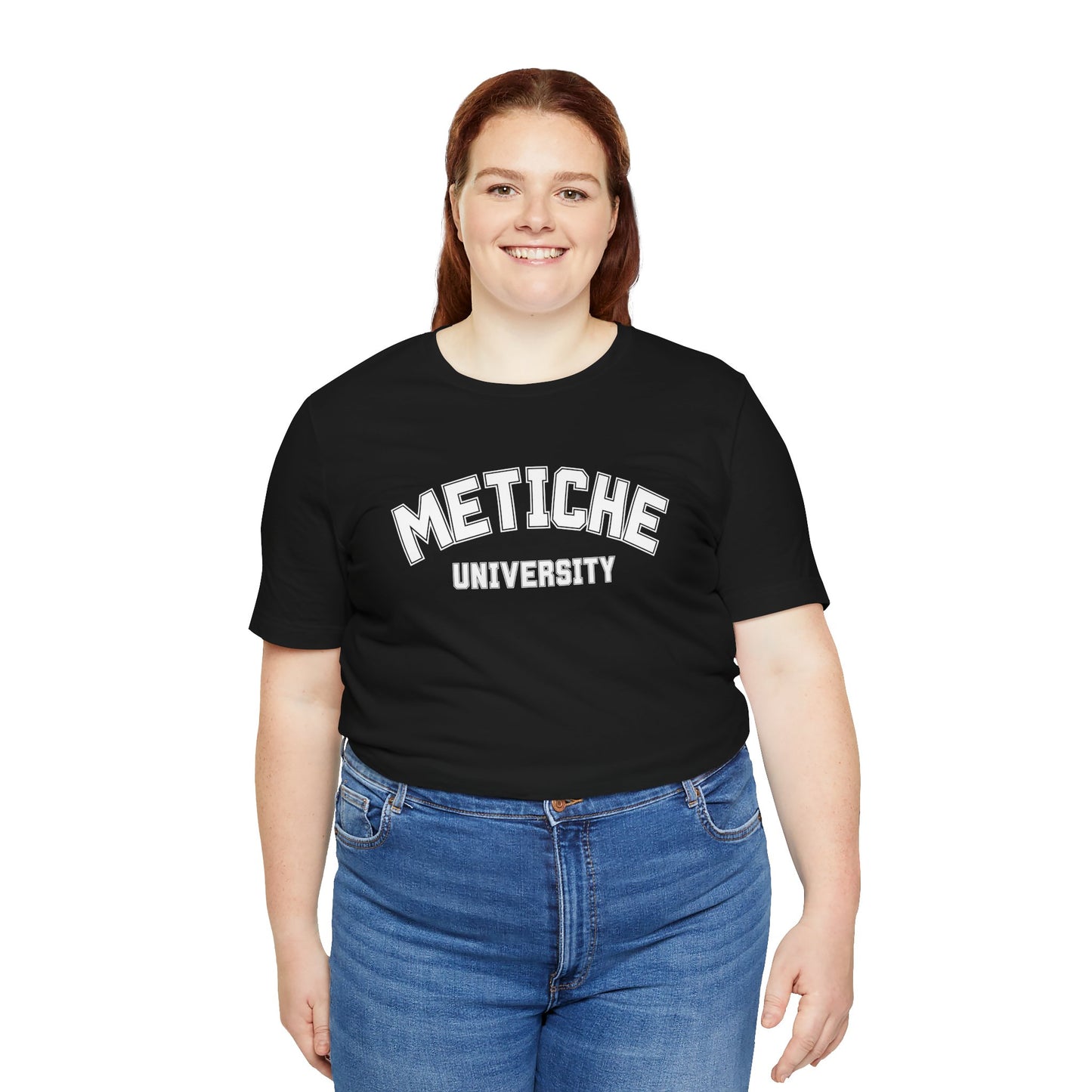 Metiche University Shirt | Funny Latina Graphic Tee