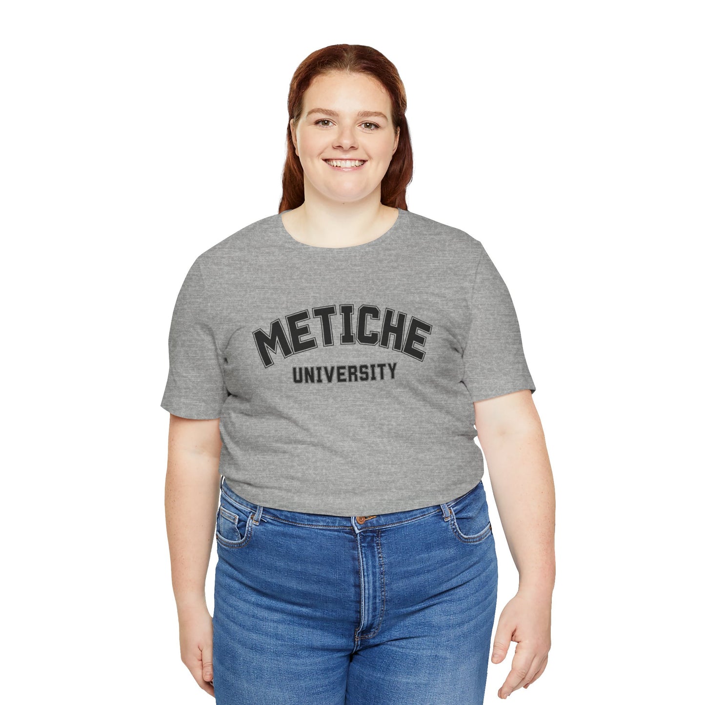 Metiche University Shirt | Funny Latina Graphic Tee