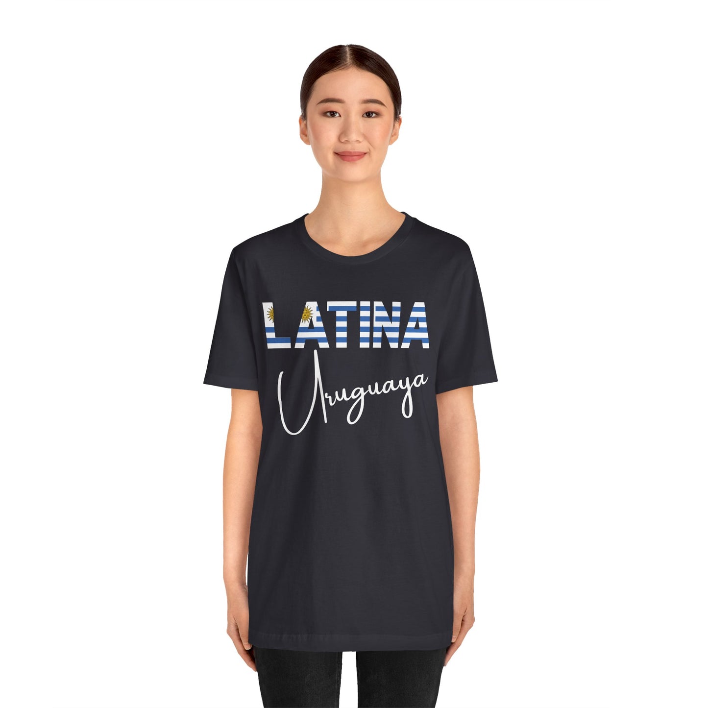Latina Uruguaya, Shirt – Uruguay Latina Pride Graphic Tee for Women