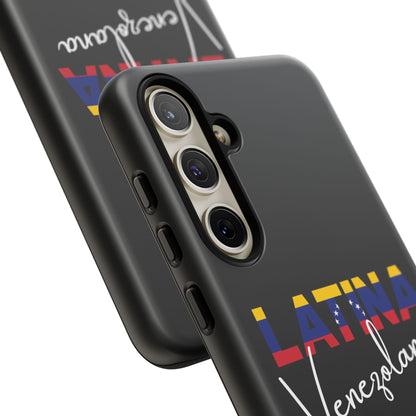 Latina Venezolana Tough Phone Case | Latina Venezolana iPhone Case | Venezuela Latina Pride Protective Cover