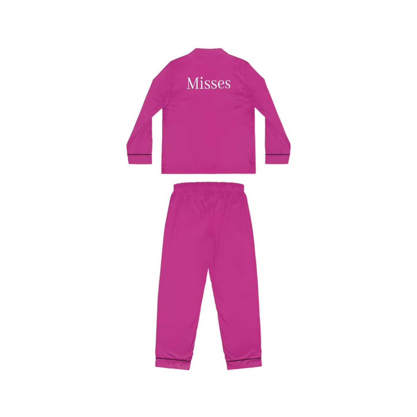 "Mrs." Satin Pink Pajamas