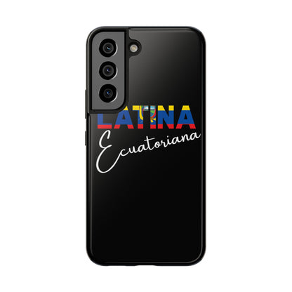 Latina Ecuatoriana Tough iPhone Case | Ecuador Latina Pride Protective Cover