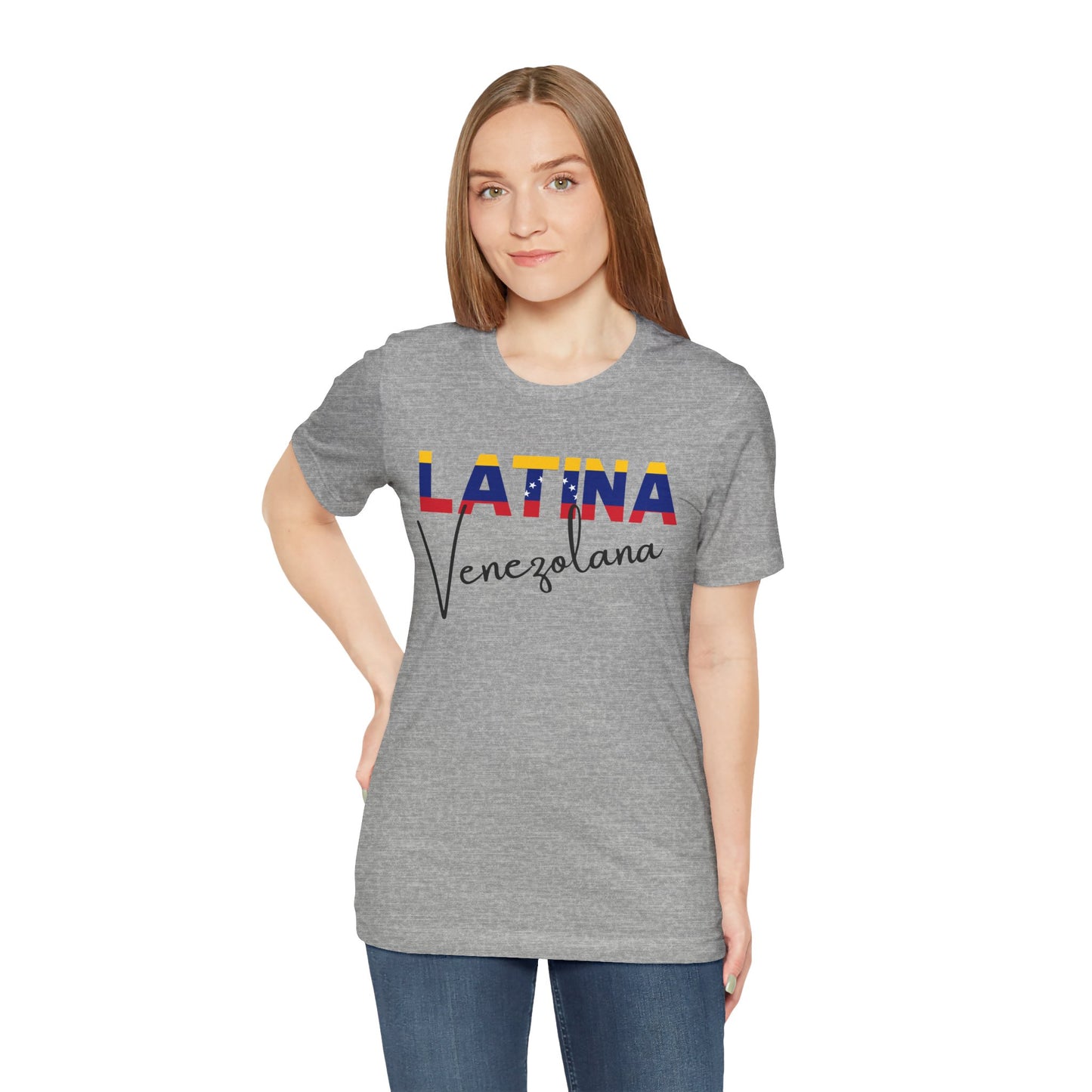 Latina Venezolana, Shirt – Venezuela Latina Pride Graphic Tee for Women