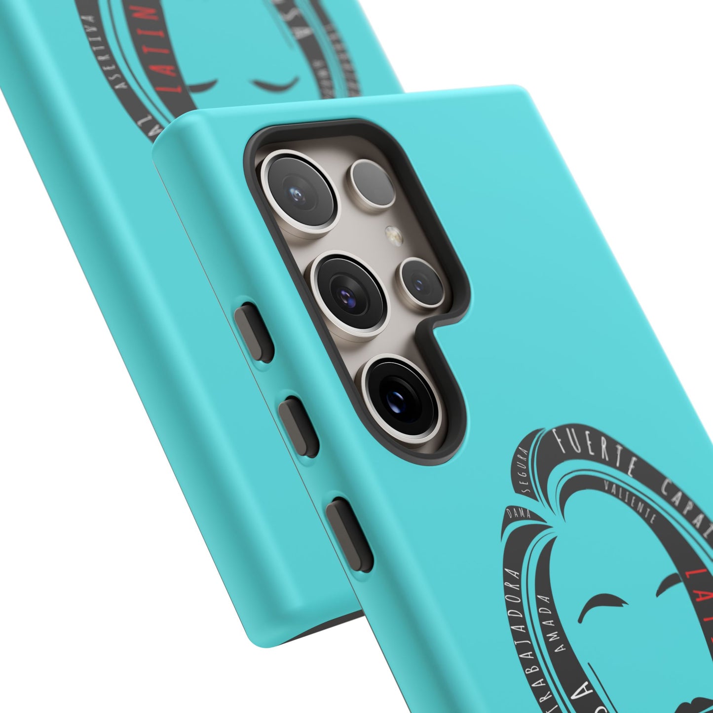 Blue Fuerza Latina Tough Phone Case | Latina Empowerment Protective Cover