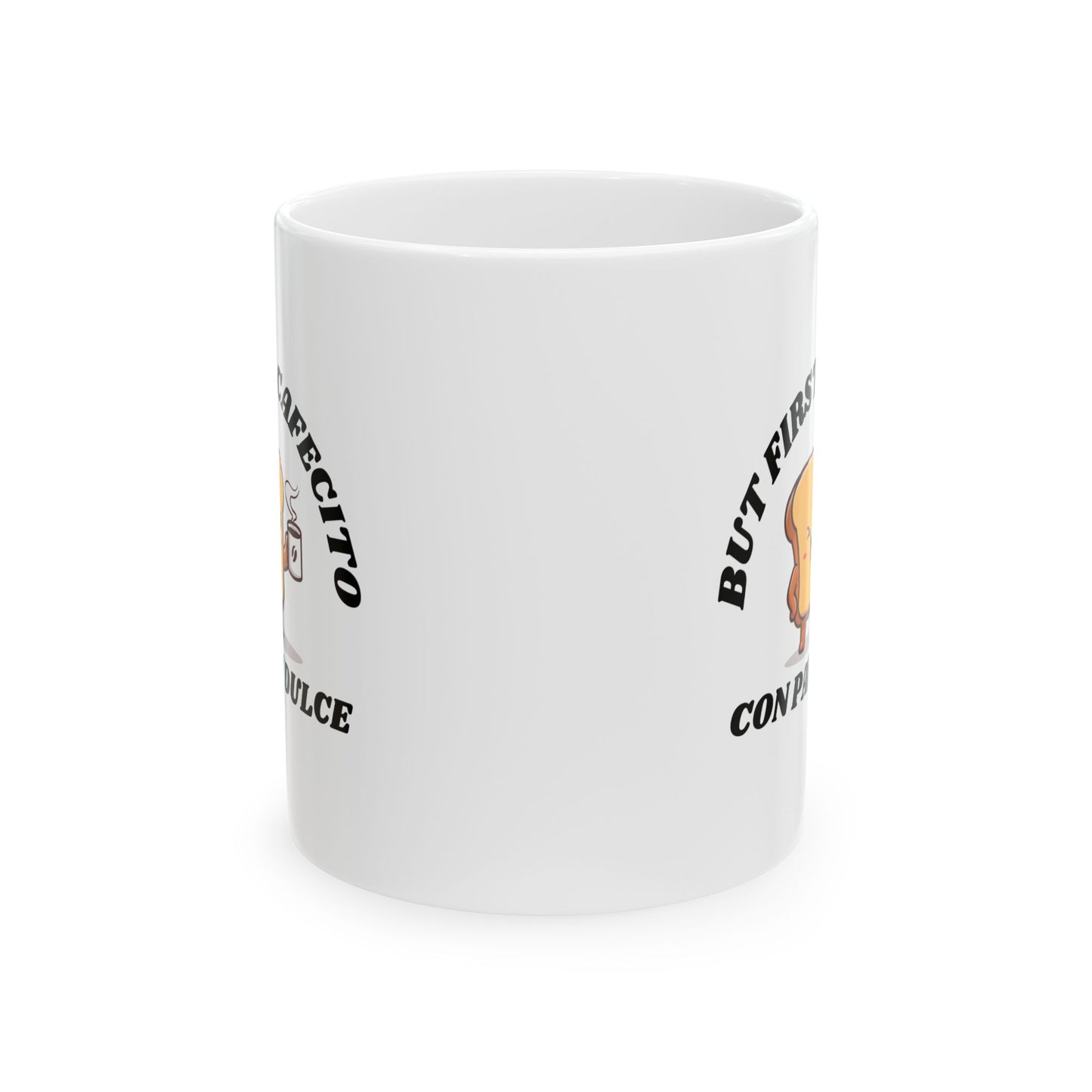But First Cafecito Ceramic Mug 11oz | Latina Coffee Lover Cup