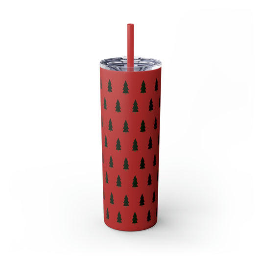 Christmas Tumbler with Straw, 20oz