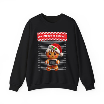 Gingerbread Mugshot Ugly Christmas Sweater