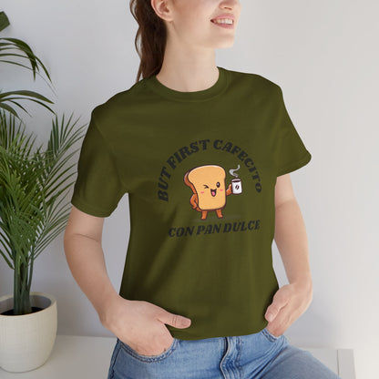But First Cafecito Shirt | Funny Spanish Saying Coffee Graphic Tee