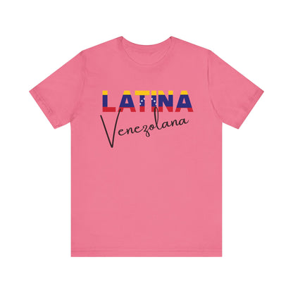 Latina Venezolana, Shirt – Venezuela Latina Pride Graphic Tee for Women