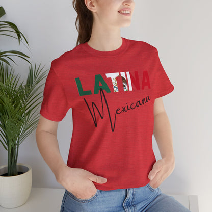 Latina Mexicana Shirt | Mexico Latina Pride Graphic Tee for Women