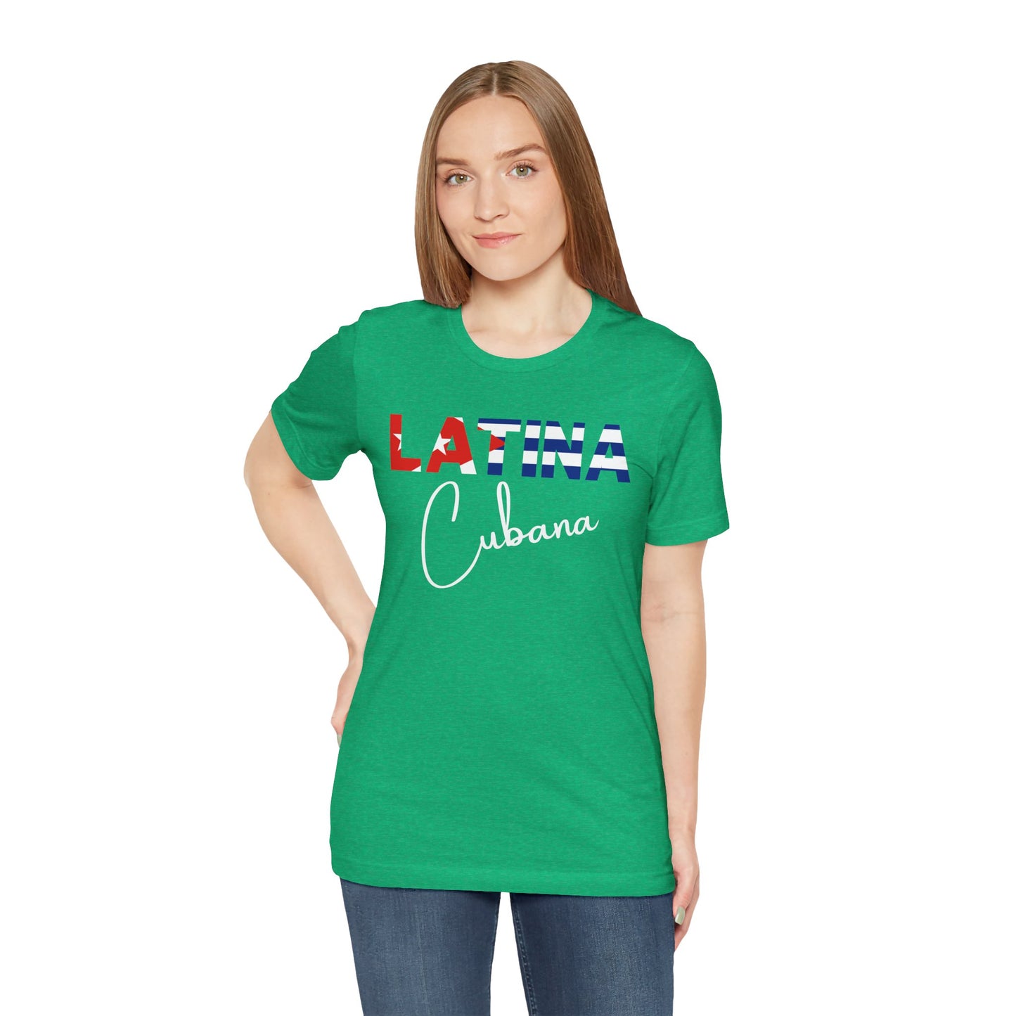 Latina Cubana Shirt | Cuba Latina Pride Graphic Tee for Women