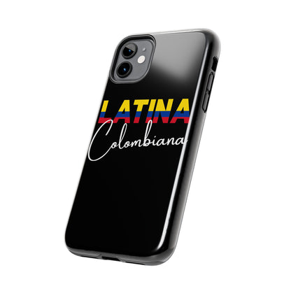 Latina Colombiana Tough iPhone Case | Colombia Latina Pride Protective Cover