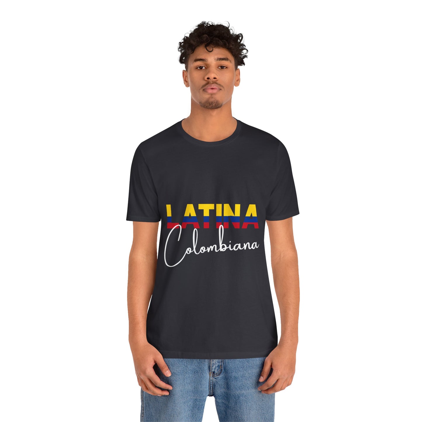 Latina Colombiana, Shirt - Colombian Latina Pride Graphic Tee for Women