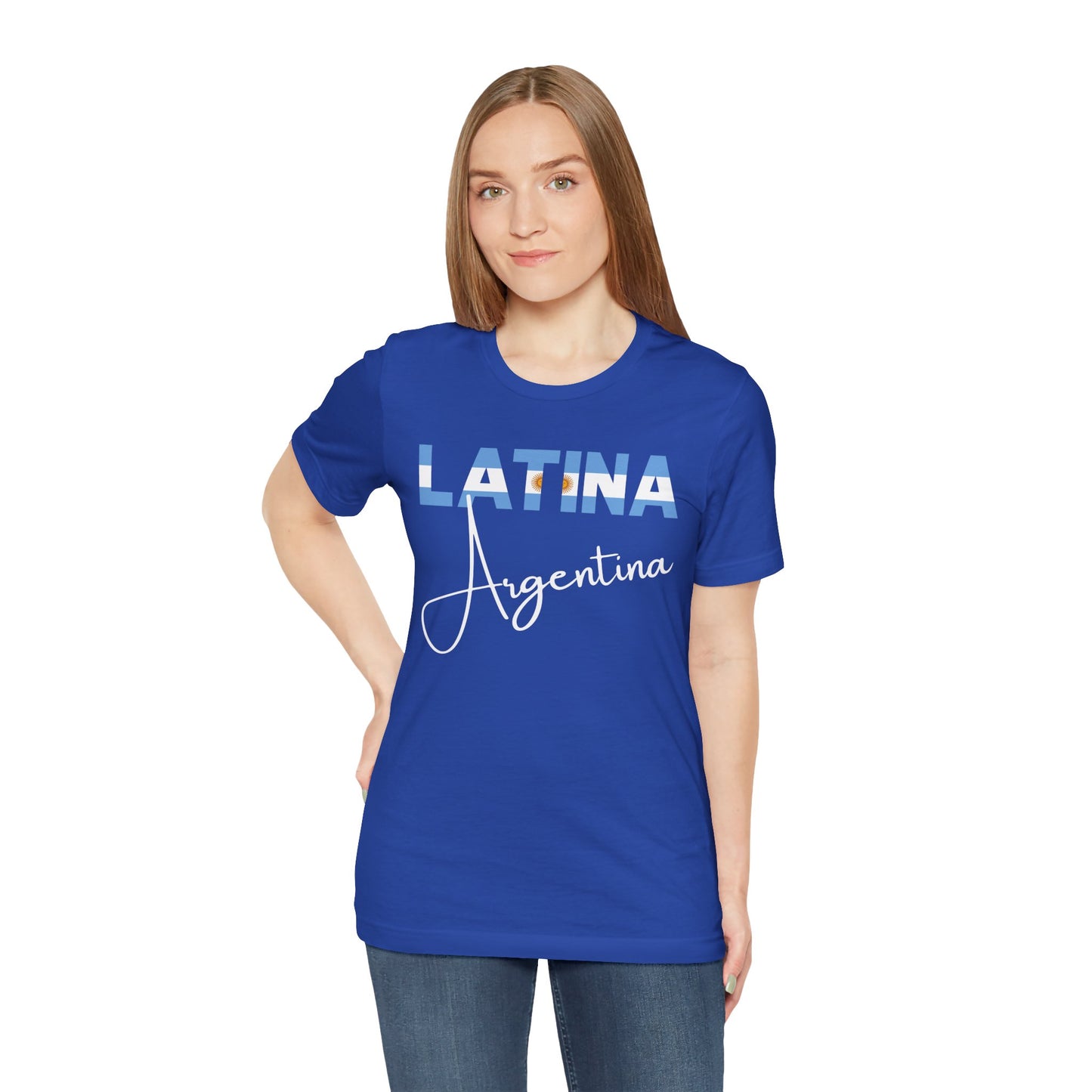 Latina Argentina Shirt – Argentina Latina Pride Graphic Tee for Women