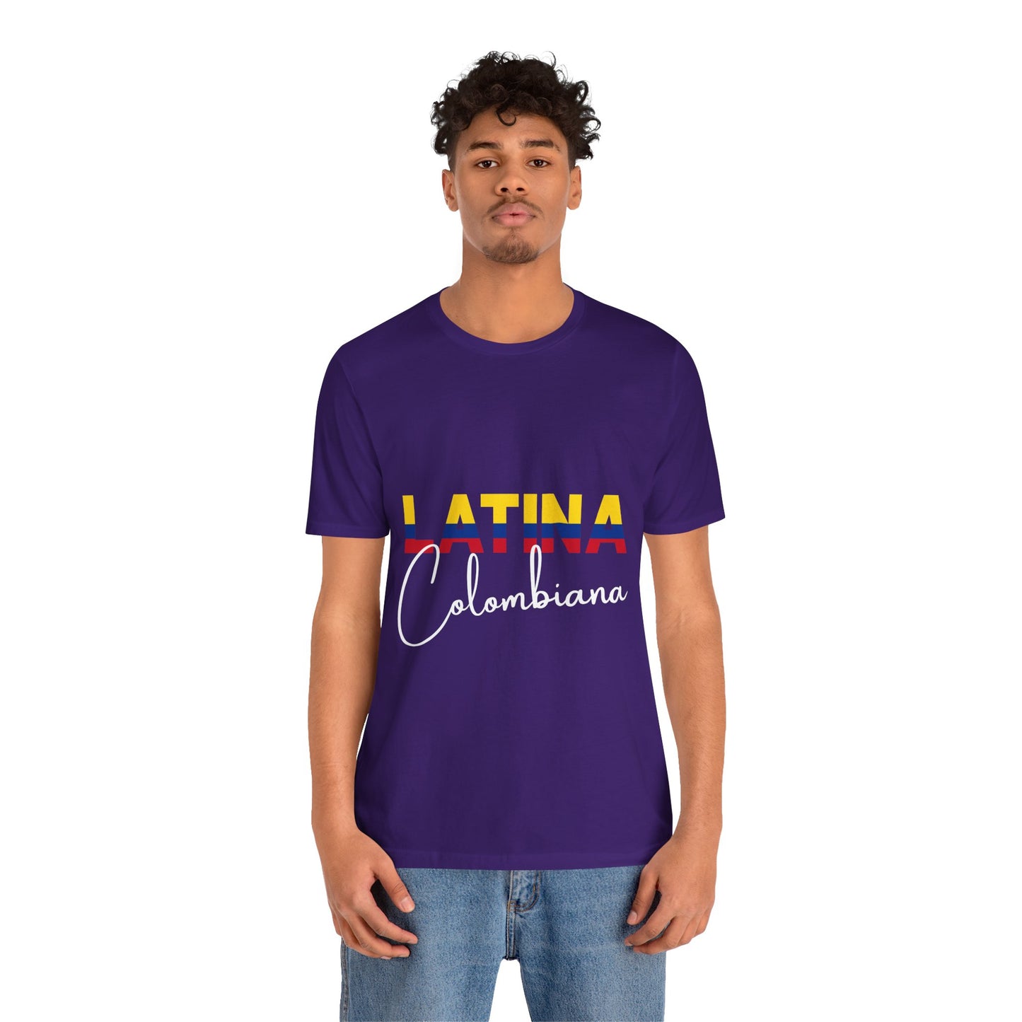 Latina Colombiana, Shirt - Colombian Latina Pride Graphic Tee for Women