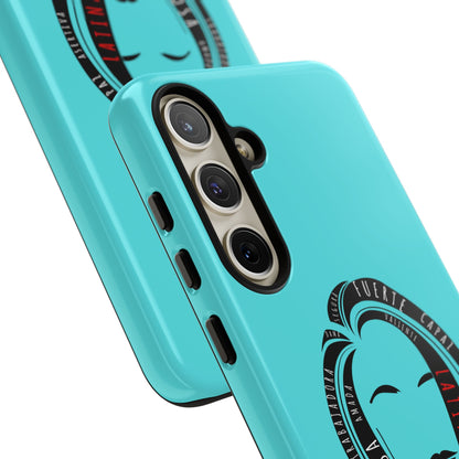 Blue Fuerza Latina Tough Phone Case | Latina Empowerment Protective Cover