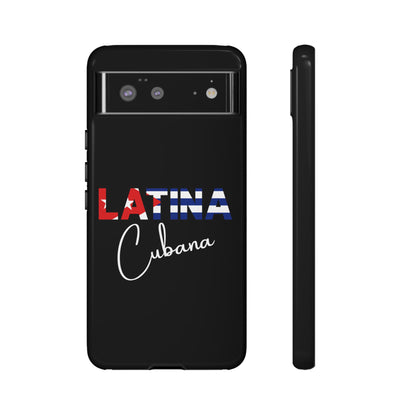 Latina Cubana Tough Phone Case | Cuba Latina Pride Protective Cover
