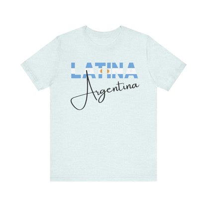 Latina Argentina Shirt – Argentina Latina Pride Graphic Tee for Women