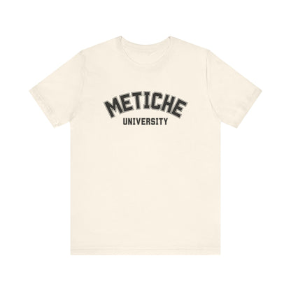 Metiche University Shirt | Funny Latina Graphic Tee