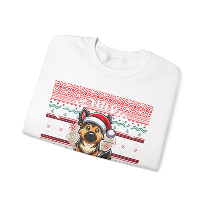 Copy of Feliz Navidog Ugly Christmas Sweater- German Shepherd