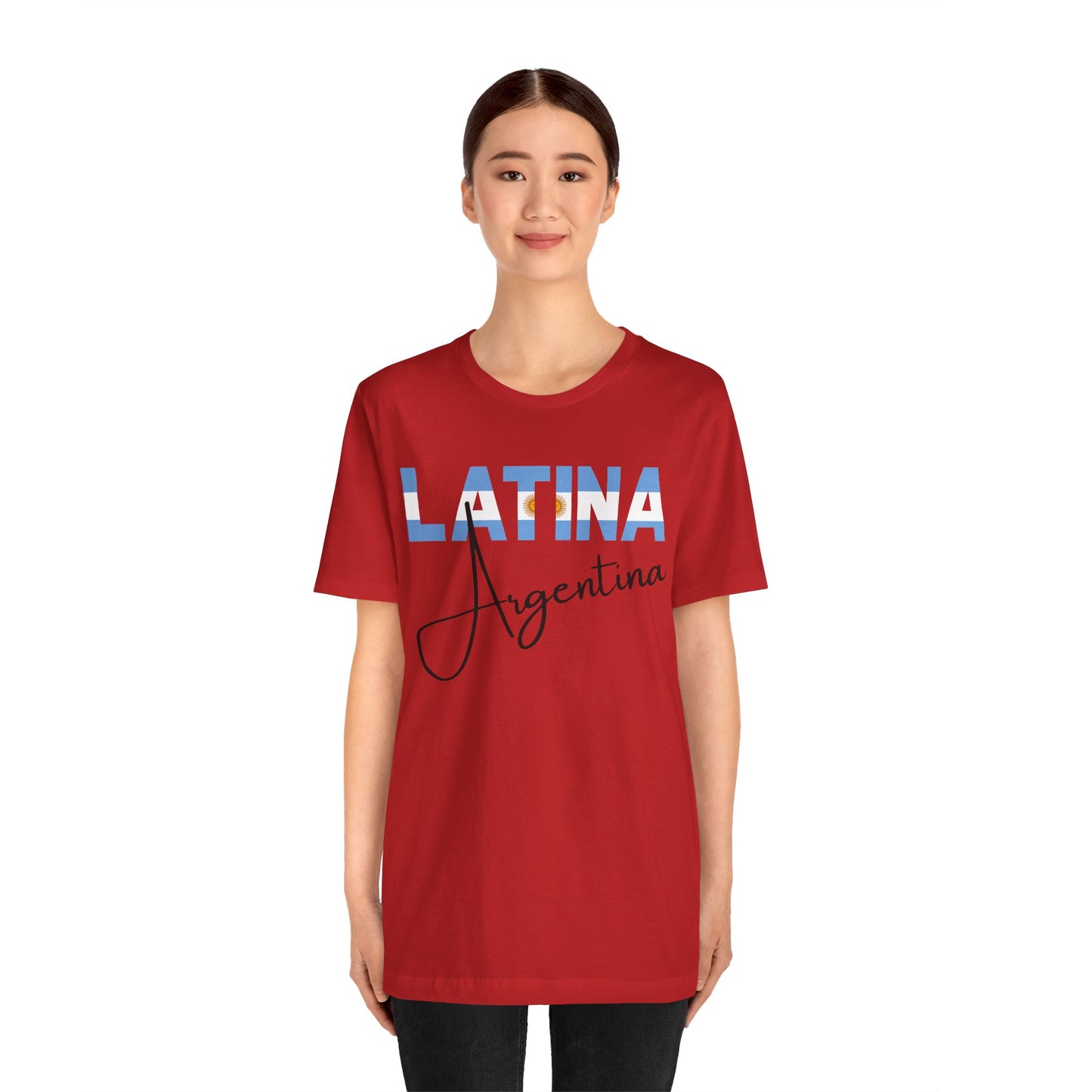 Latina Argentina Shirt – Argentina Latina Pride Graphic Tee for Women