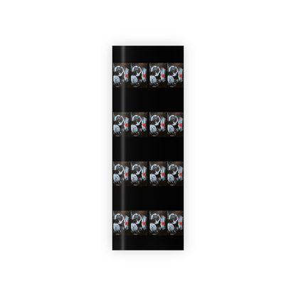 Surprise! Sonogram Gift Wrapping Paper Roll, Unique Baby Shower Wrapping, Ultrasound Print Packaging, Stylish Gift Wrap for Parents