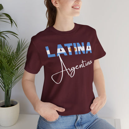Latina Argentina Shirt – Argentina Latina Pride Graphic Tee for Women