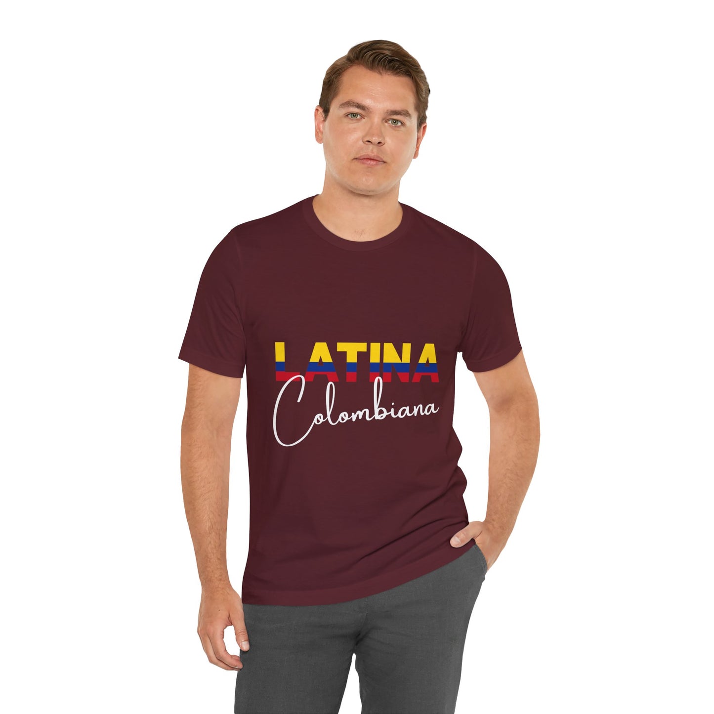 Latina Colombiana, Shirt - Colombian Latina Pride Graphic Tee for Women