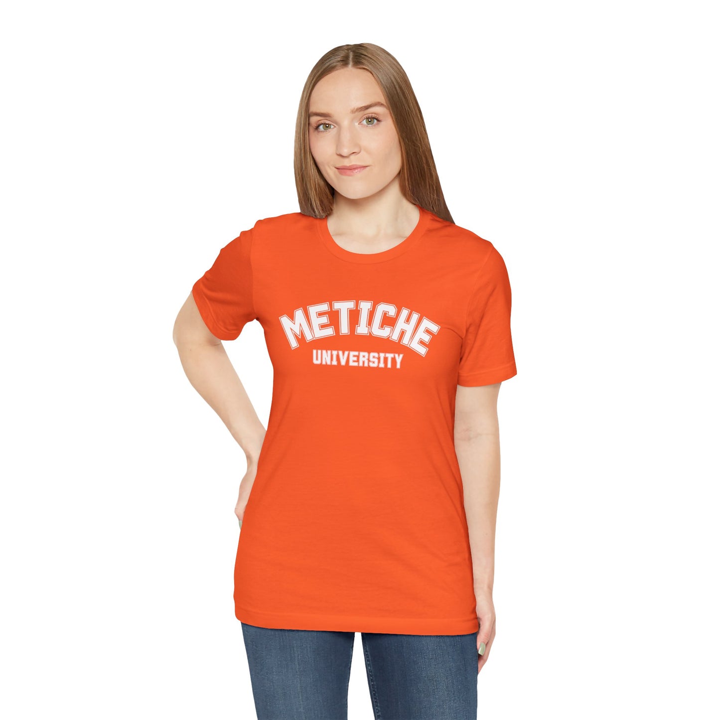 Metiche University Shirt | Funny Latina Graphic Tee