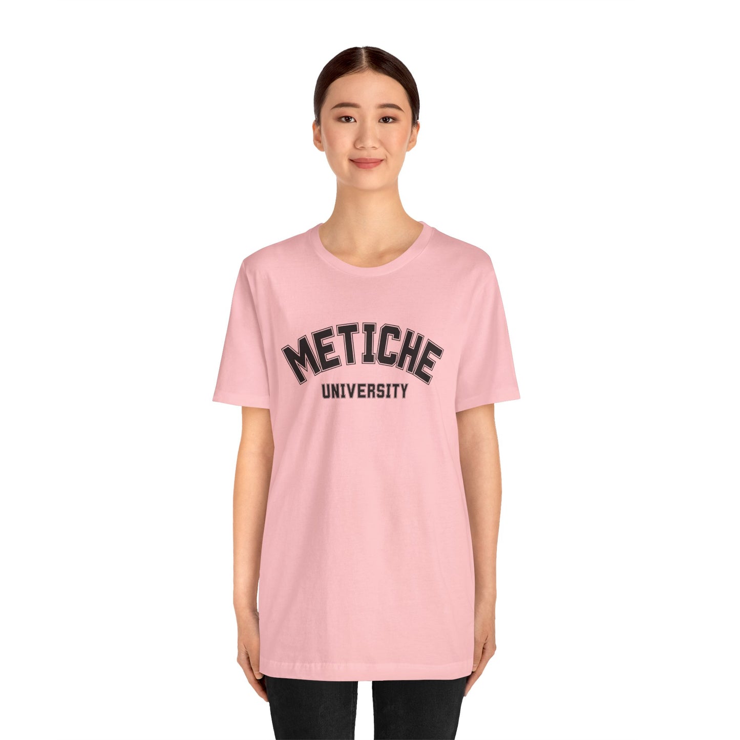 Metiche University Shirt | Funny Latina Graphic Tee