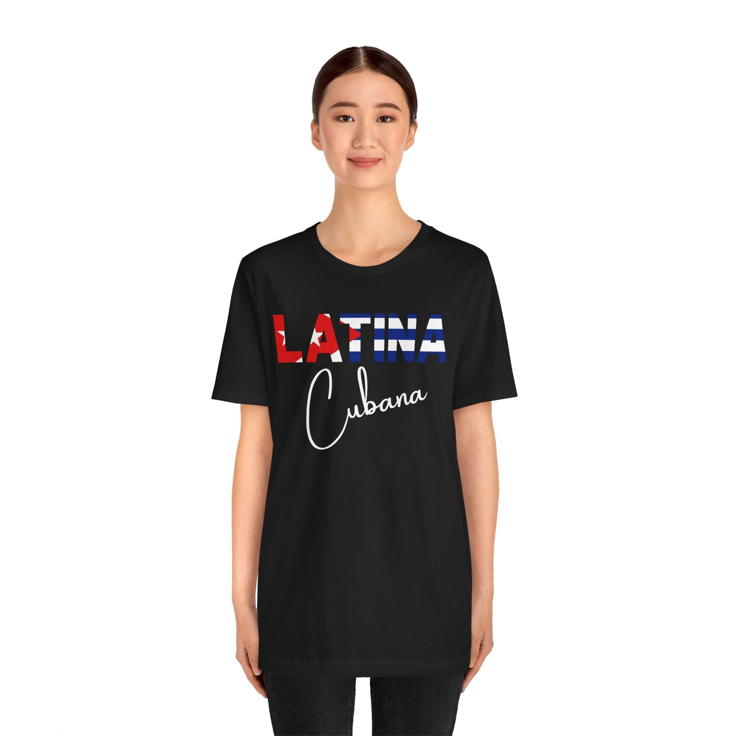Latina Cubana Shirt | Cuba Latina Pride Graphic Tee for Women