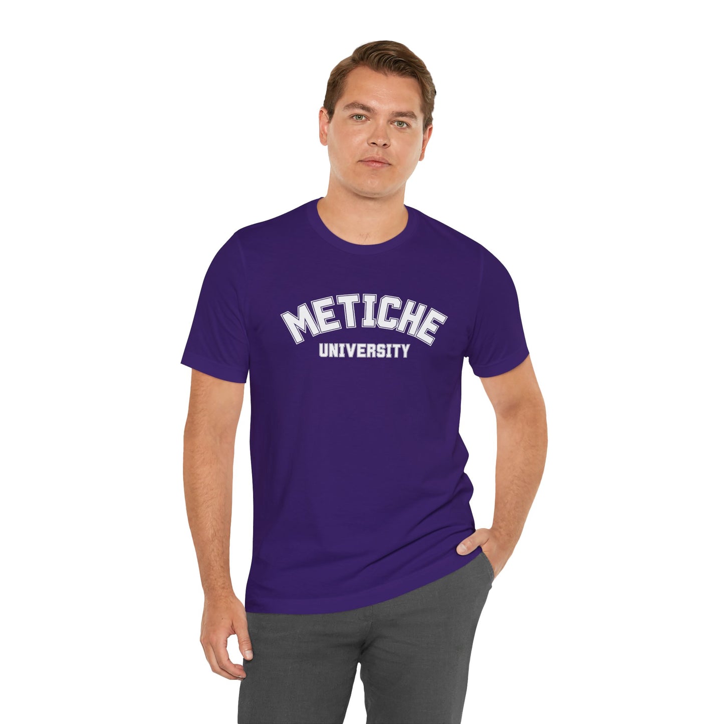 Metiche University Shirt | Funny Latina Graphic Tee