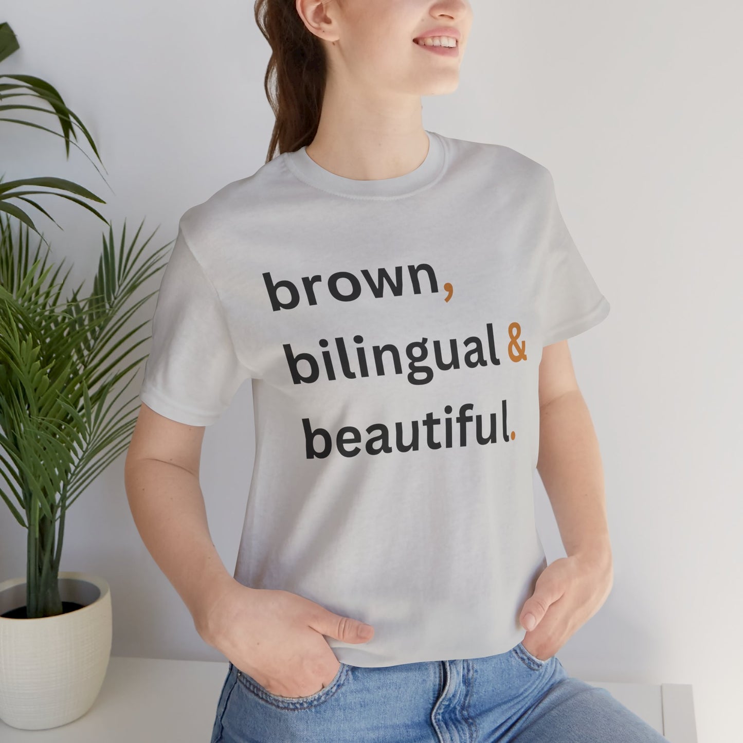 Brown, Bilingual and Beautiful Shirt | Latina Empowerment Pride Tee