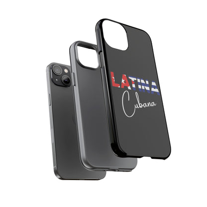 Latina Cubana Tough Phone Case | Cuba Latina Pride Protective Cover