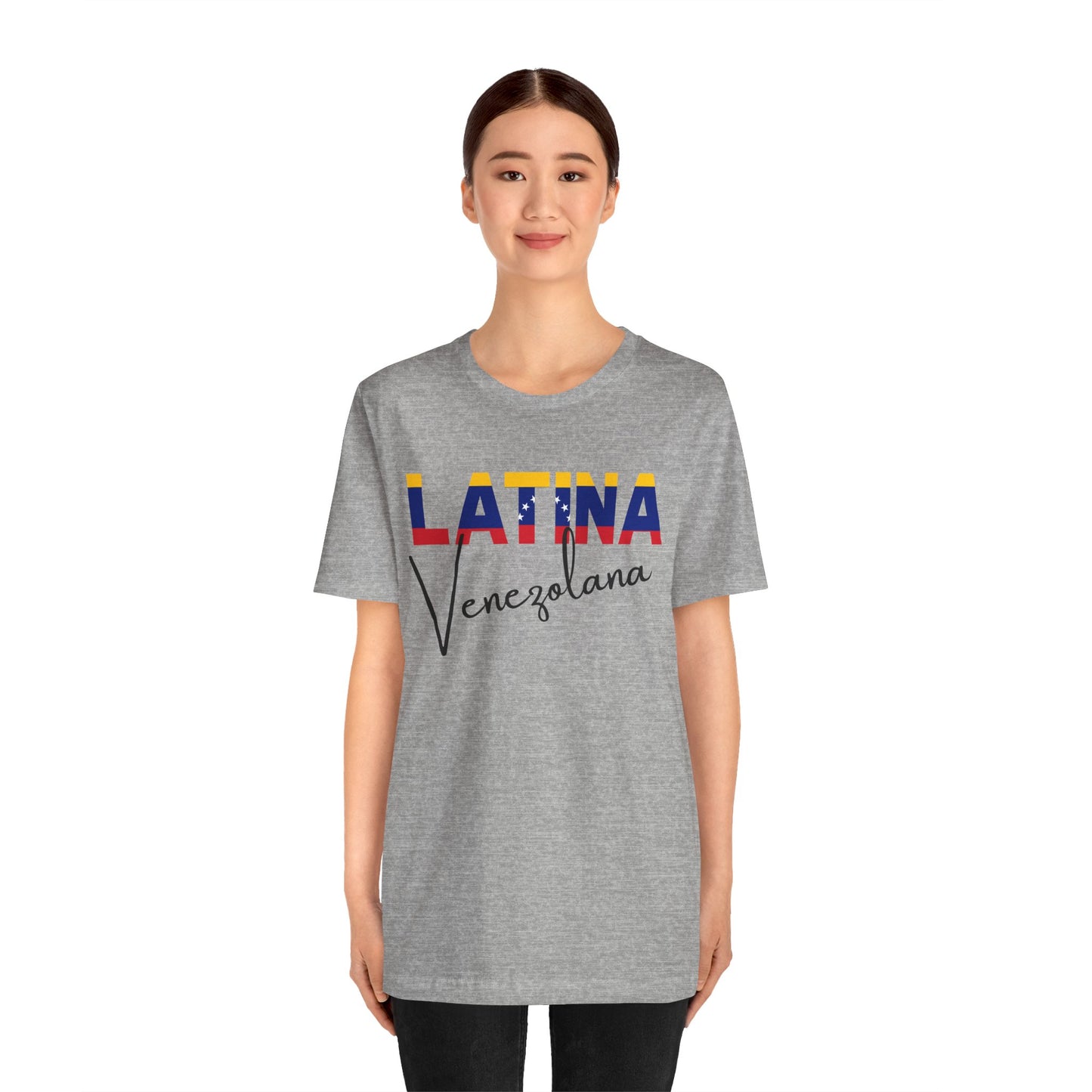 Latina Venezolana, Shirt – Venezuela Latina Pride Graphic Tee for Women