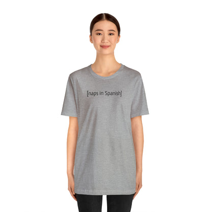 [naps in Spanish], Shirt