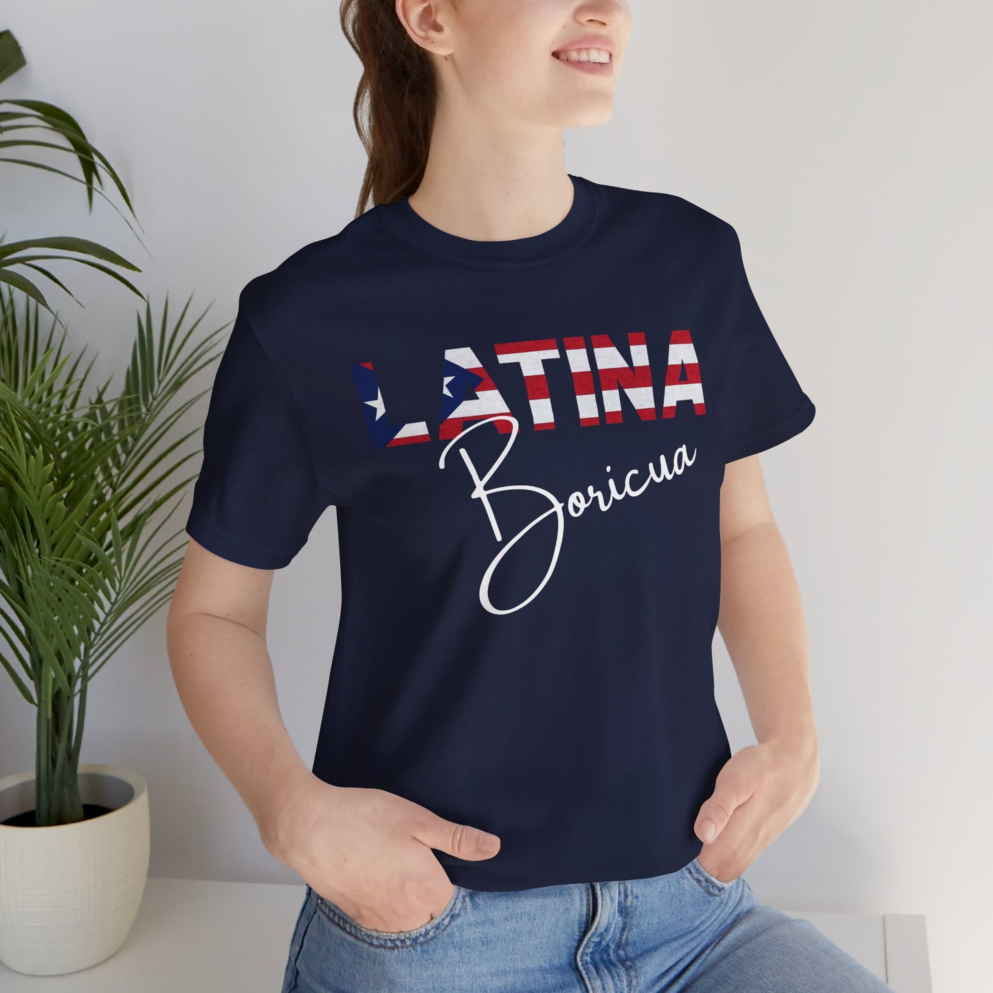 Latina Boricua Shirt | Puerto Rico Latina Pride Graphic Tee for Women