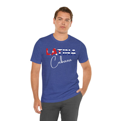 Latina Cubana Shirt | Cuba Latina Pride Graphic Tee for Women