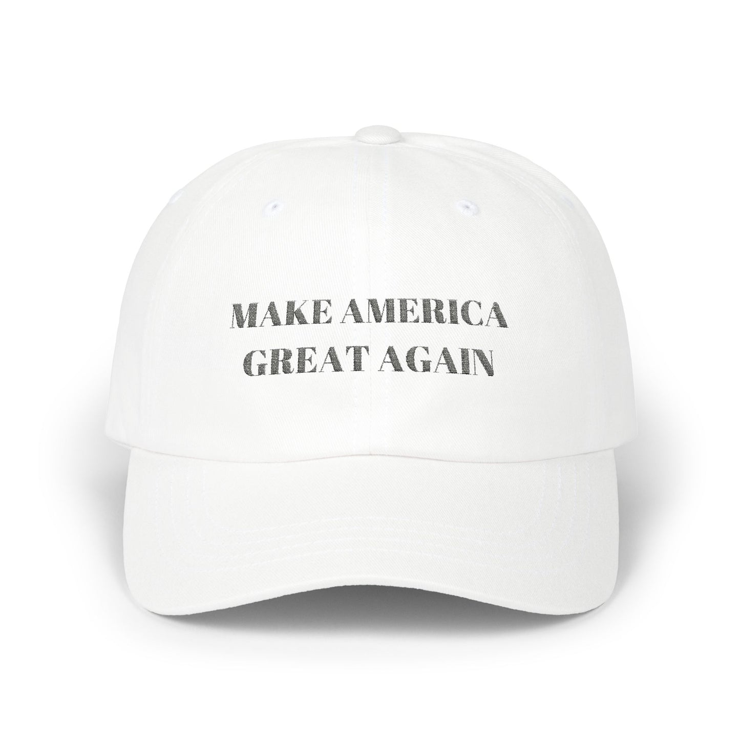 Embroidered Dark MAGA Hat