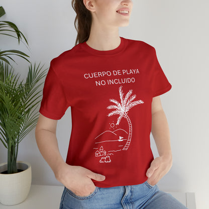 Cuerpo De Playa No Incluido, shirt